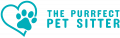 The Purrfect Pet Sitter Logo