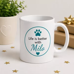 Personalised Pet Name Mug