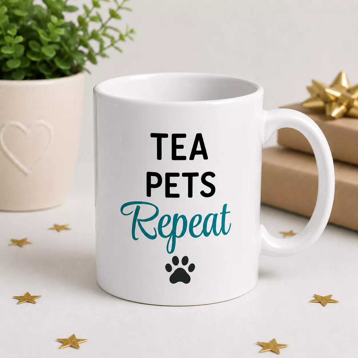Tea & Coffee Pet Lover Mug - Image 3