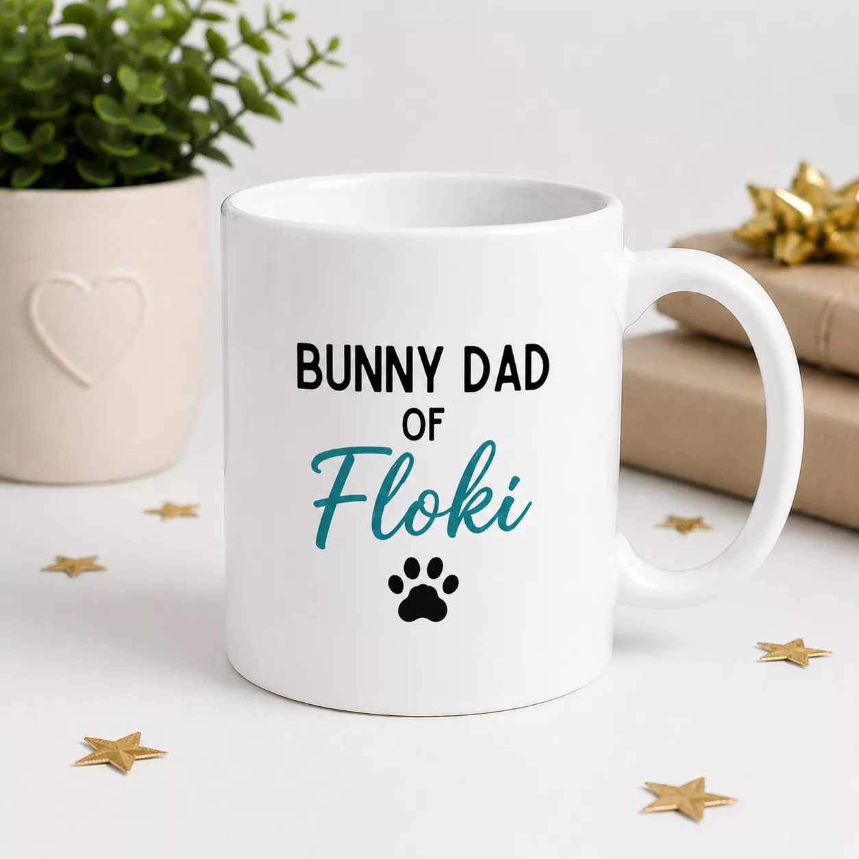 Personalised Pet Parent Mug (Bunny)